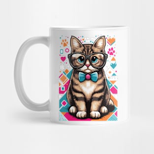 90's Nerd Cat Mug